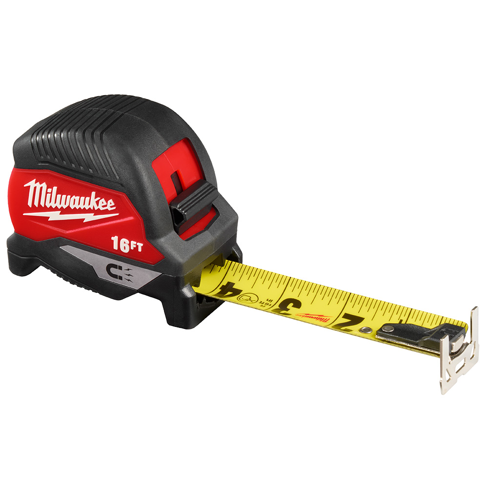 Picture of Milwaukee Electric Tool 143234 16 ft. Steel Blade Magnetic Measuring Tape