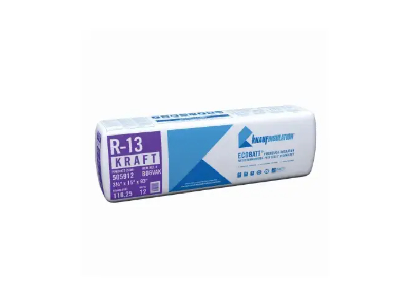 Picture of Service Partners 147298 15 x 93 in. 116.25 sq. ft. R13UF Kraft Batt Insulation