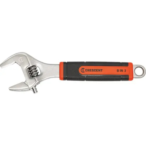 Picture of Apex Tool Group 147918 8 in. Comfort Grip Adjustable Wrench with Quick-Fit-Jaw