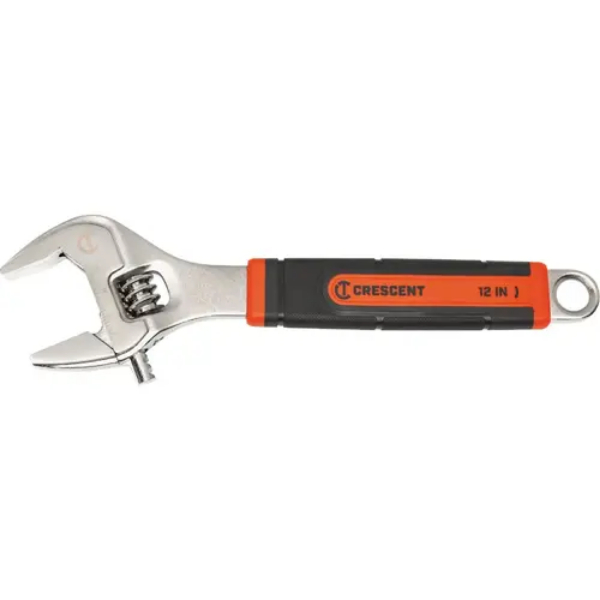 Picture of Apex Tool Group 147917 12 in. Comfort Grip Adjustable Wrench with Quick-Fit-Jaw
