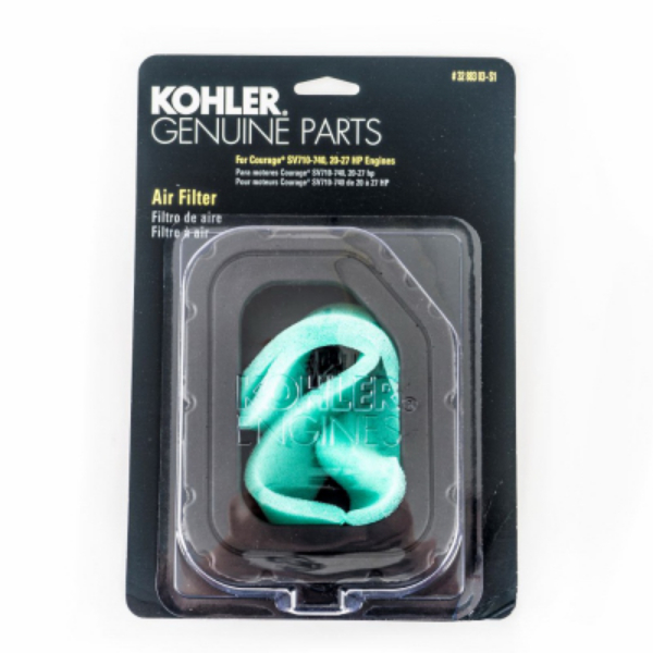 Picture of Arnold 147321 Kohler Air Filter for 2020-2027 HP Engines - Fits Courage SV710-740
