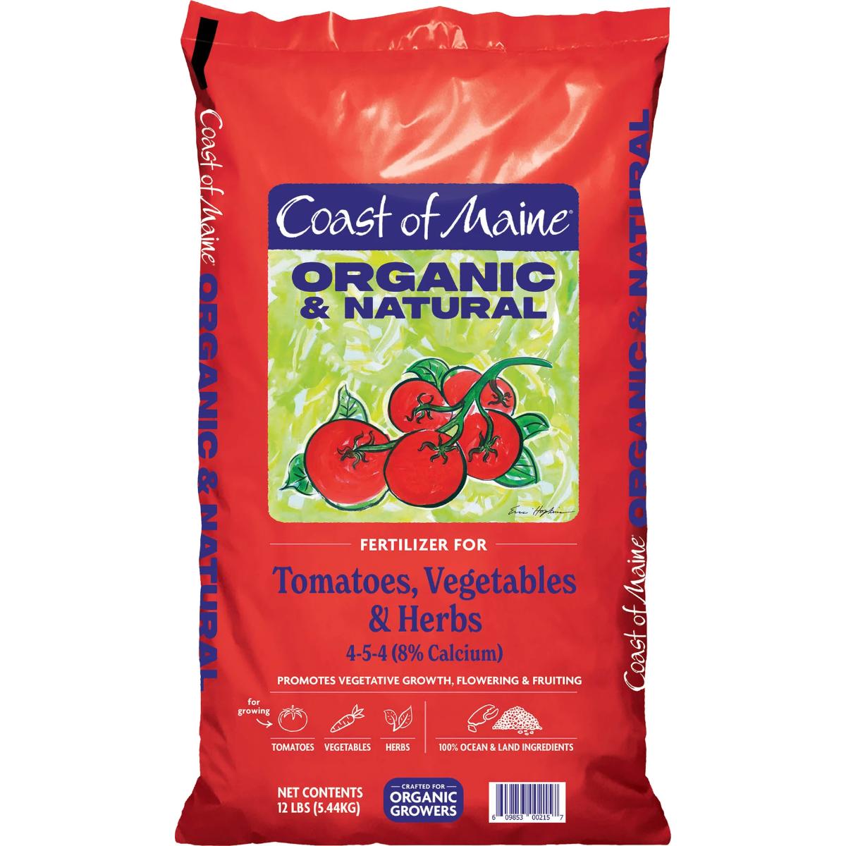 149353 Organic & Natural Tomato & Vegetable Fertilizer - 12 lbs