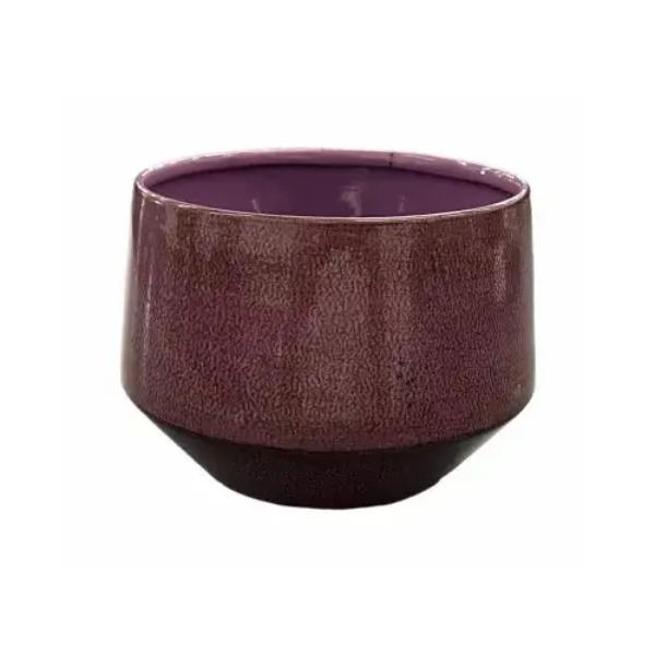125661 5 in. Chalet Planter, Purple - Pack of 6