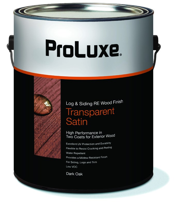 150972 Log & Siding Satin Wood Finish, Dark Oak - 1 gal
