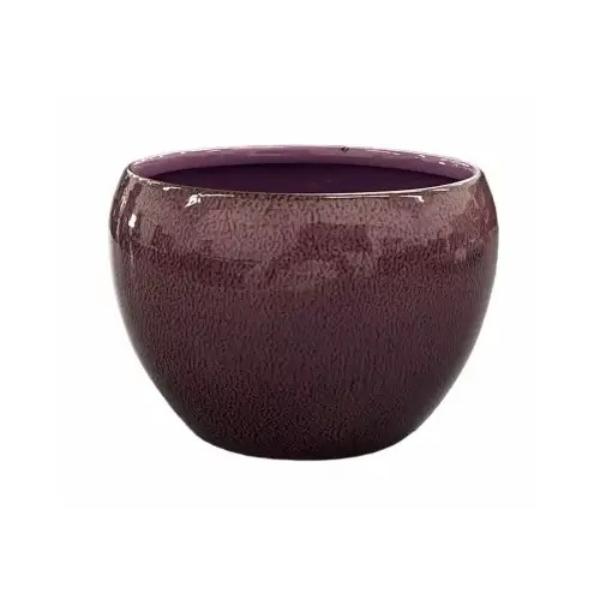 125649 4 in. Small Brae Planter, Purple - Pack of 6