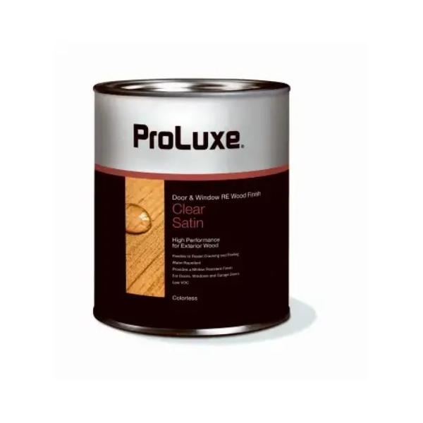 150978 1 qt. Resin Enhanced Door & Window Finish, Clear Satin
