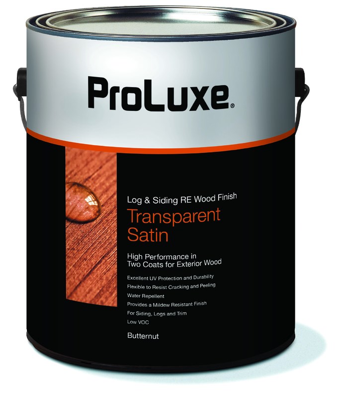 150973 1 gal Log & Siding Satin Wood Finish, Butternut
