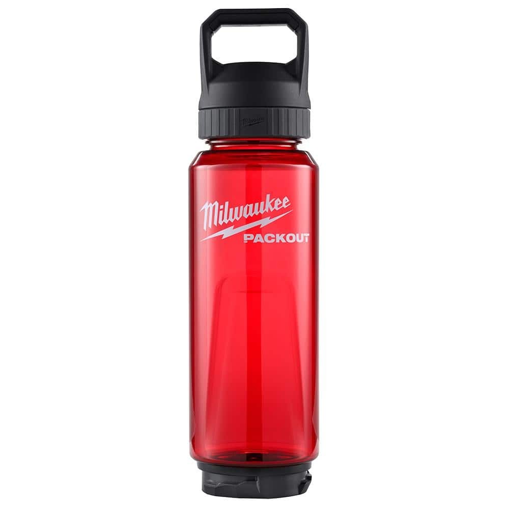 Picture of Milwaukee Electric Tool 152395 34 oz Red Bottle with Chug Lid
