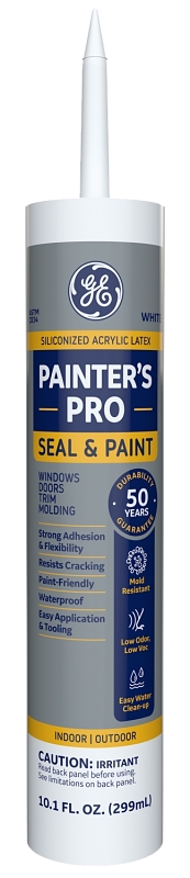 Henkel 152226 10 oz White Paint Pro Acrylic Caulk