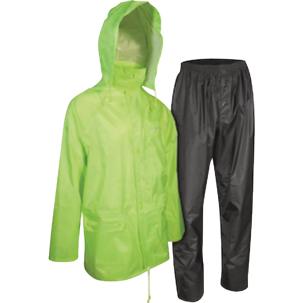 152051 Medium Classic Rain Suit - Hi-Vis Green