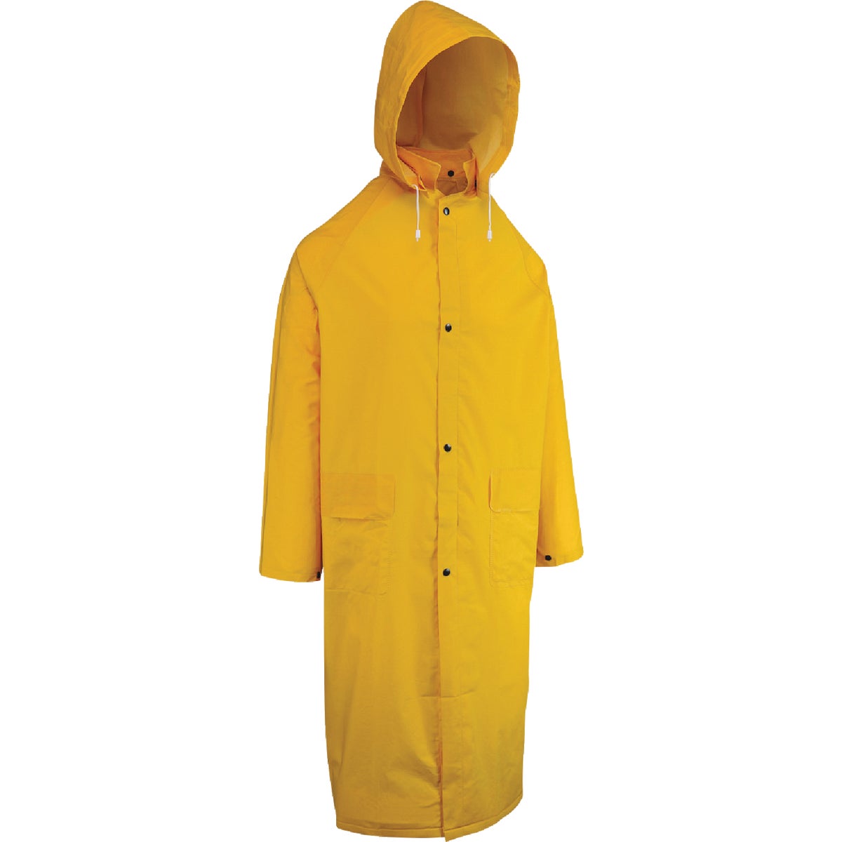 151981 Boss Long PVC Raincoat - Yellow - Extra Large