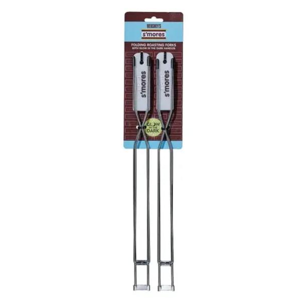 152503 24 in. Foldable Roasting Fork - Pack of 2