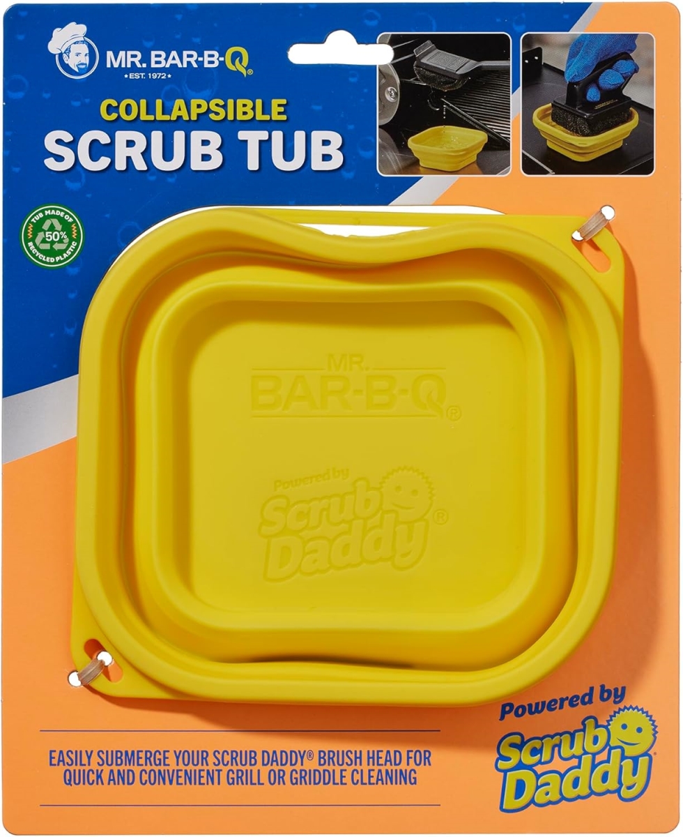 152530 Collapsible Scrub Daddy Tub  Black