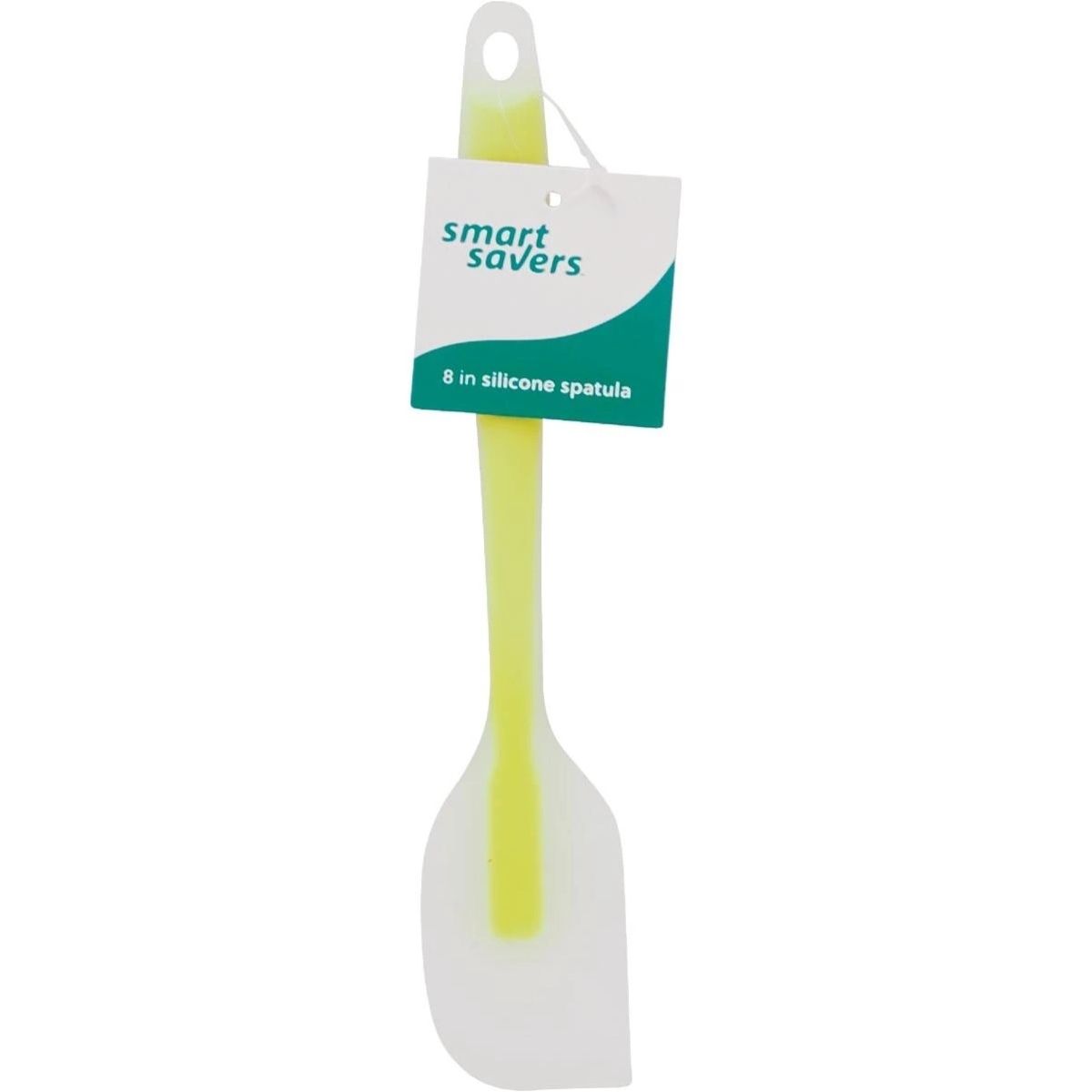 154218 8 in. Stainless Steel Silicone Spatula