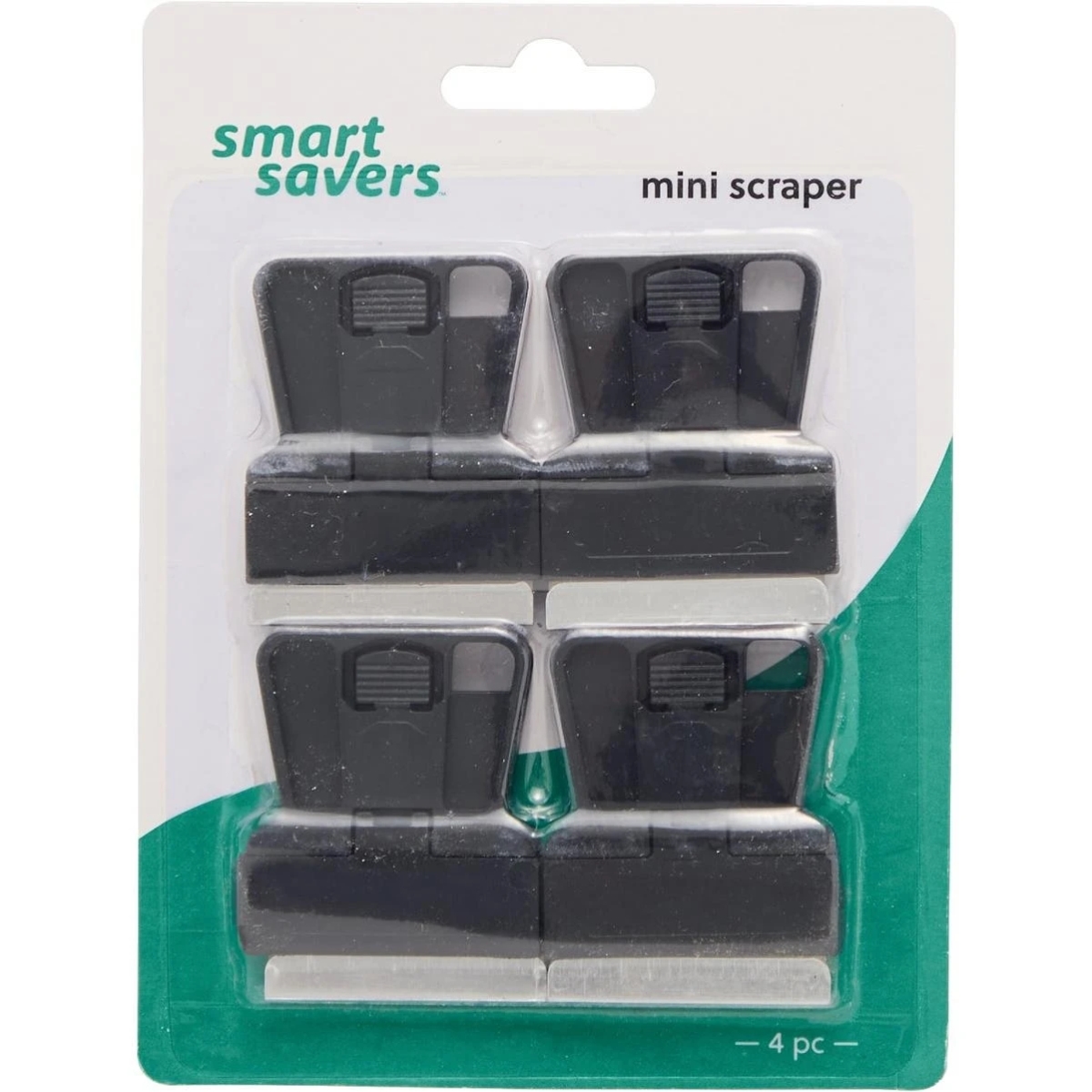 153939 Stainless Steel Mini Scraper - Pack of 4