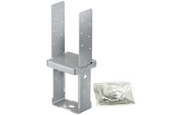 Simpson Strong Tie 147929 4 x 4 in. CBSTQ44Z-SDS2 Smax Standoff Column Base - 12 Gauge