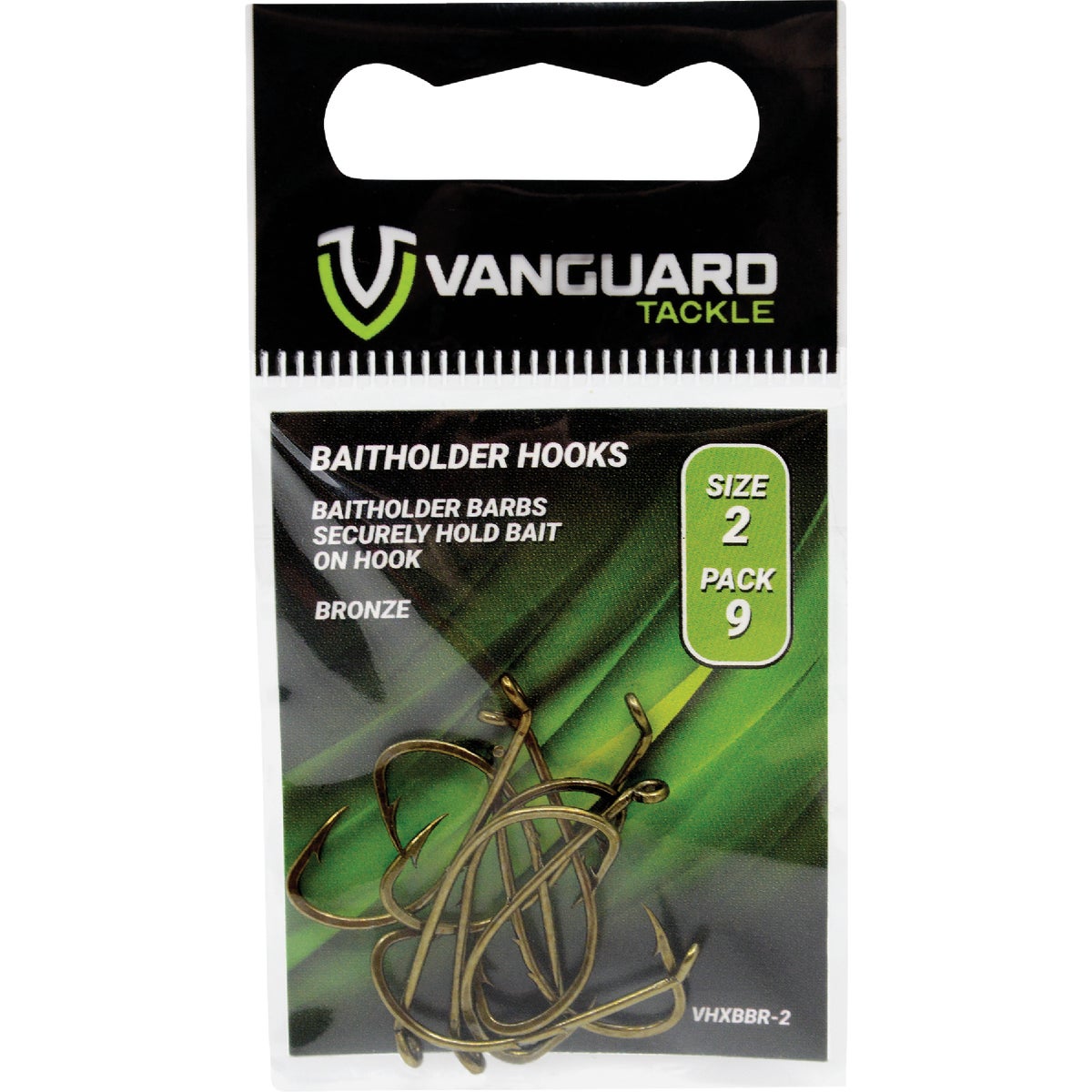 153758 Baitholder Hook, Bronze - Size 4 - Pack of 10