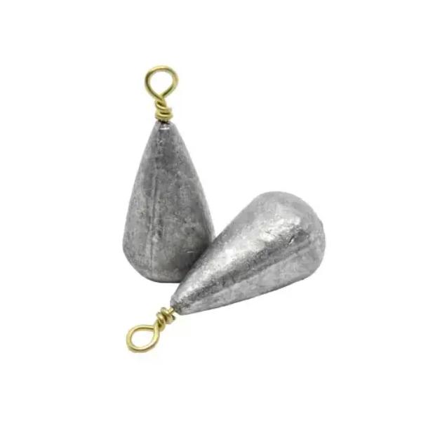 153745 0.375 oz Bass Sinker, Size 7, 40 Piece