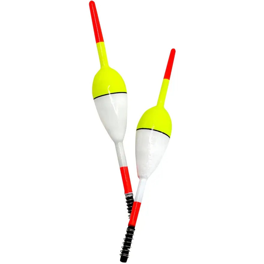 153741 0.75 in. Wood Construction Snap-On Spring Float - Pack of 2