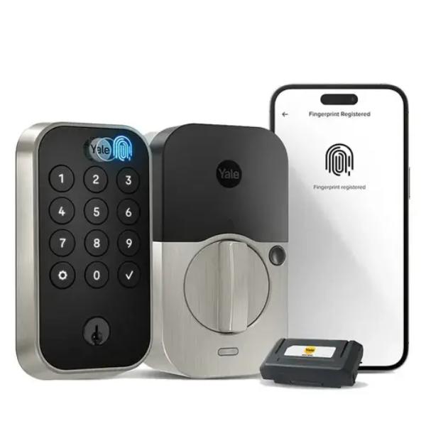 153539 2.38 x 2.75 in. Yale Assure Lock 2 Touch Series Keypad with Wi-Fi, Satin Nickel