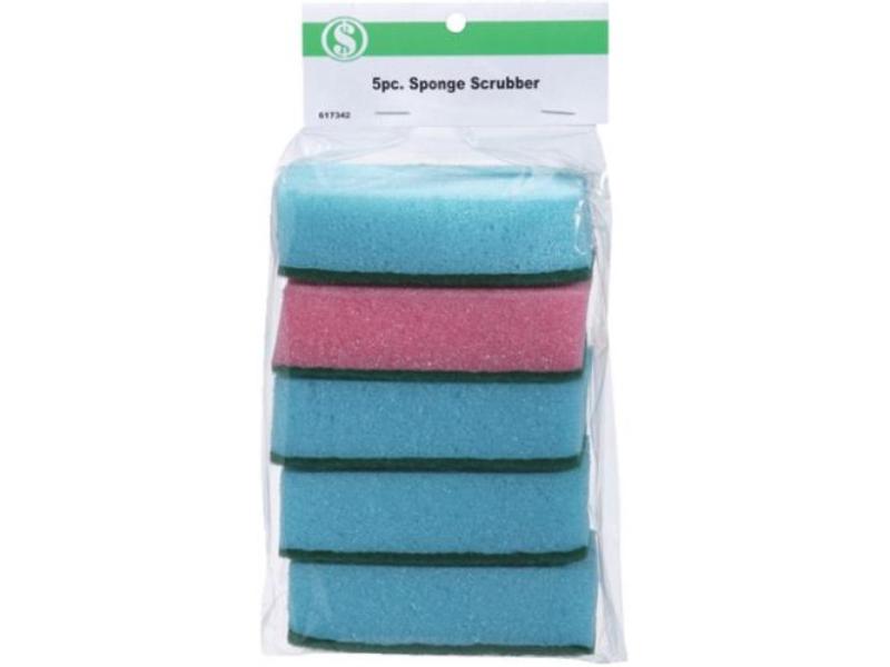 154256 Stainless Steel Scrub Sponge - Pack of 5