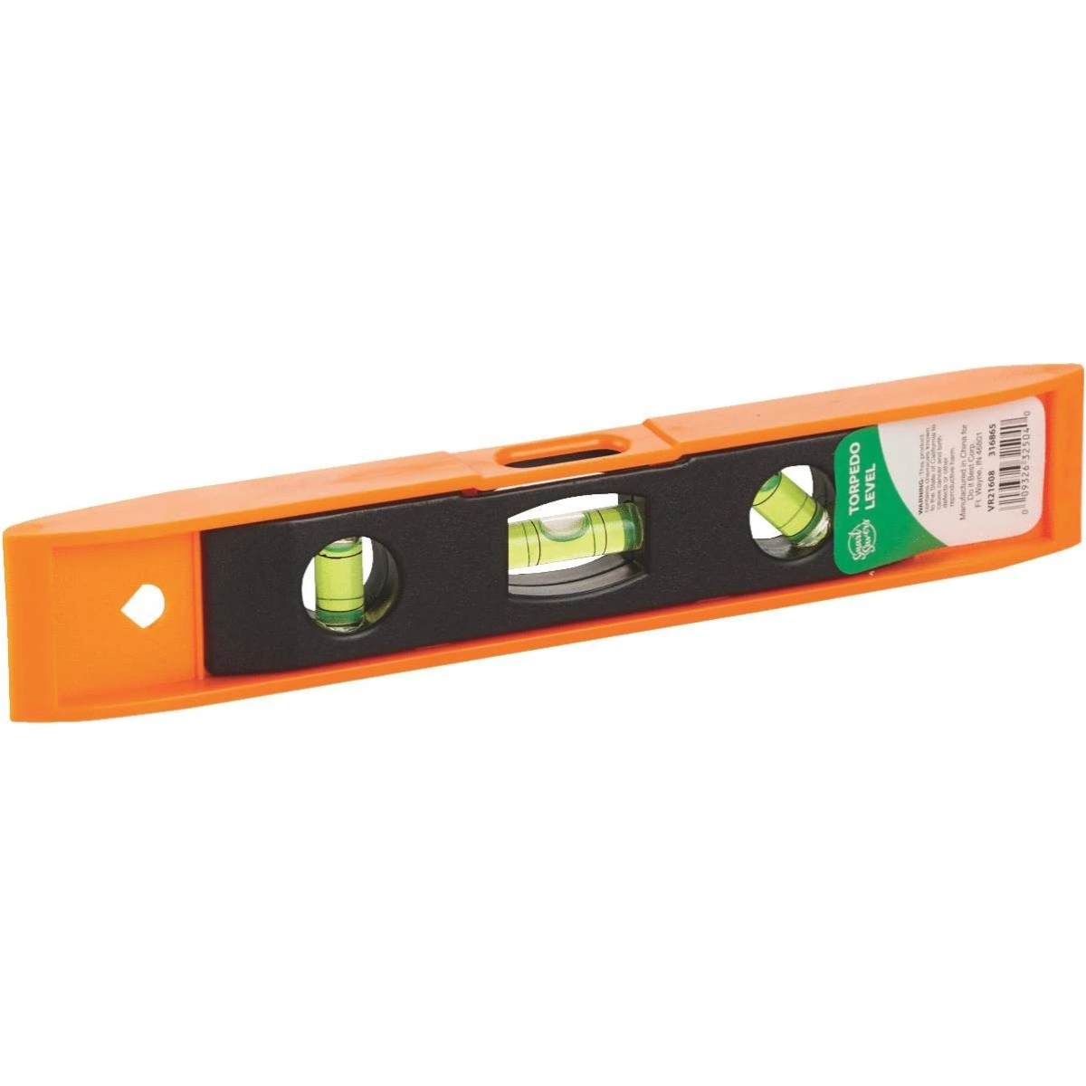 154178 9 in. Stainless Steel Torpedo Level