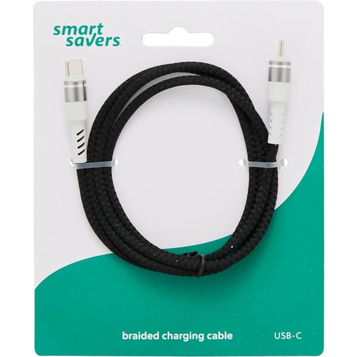 154343 USB-C Stainless Steel Braid Charge Cable