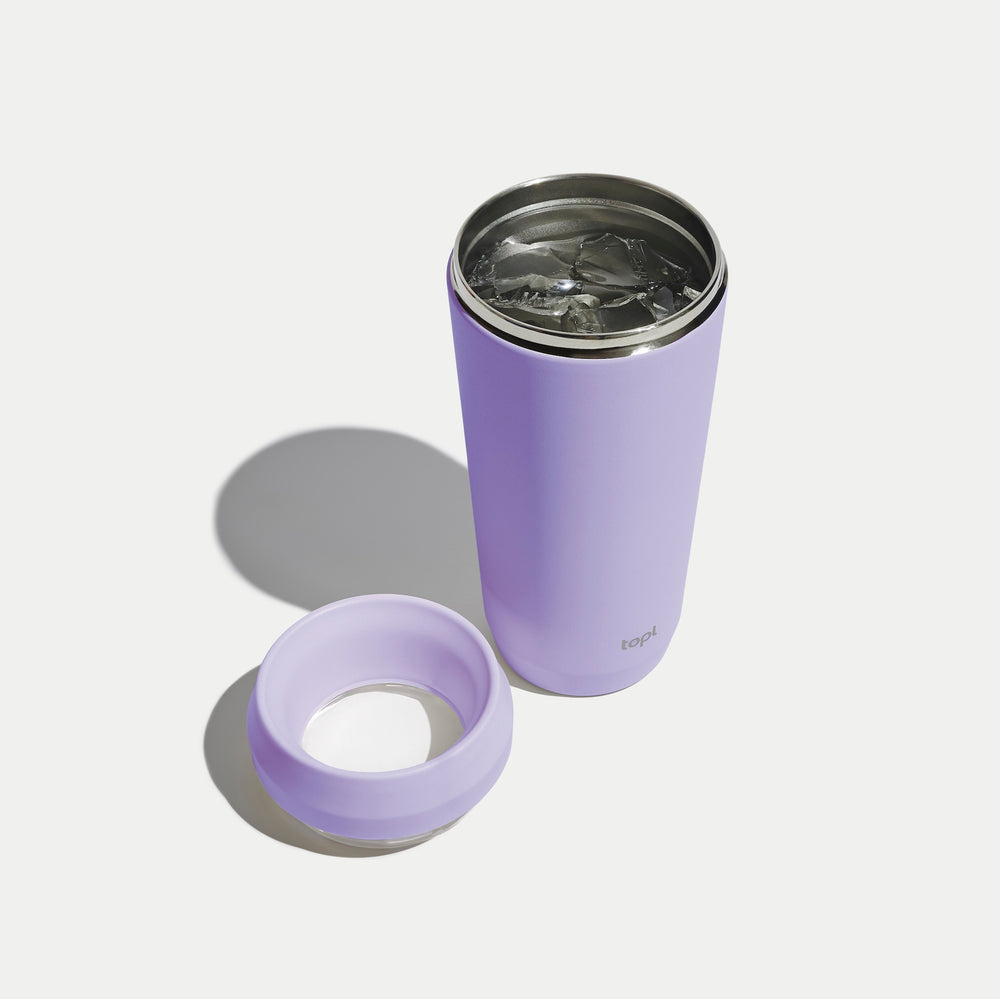 Picture of Topl 155392 16 oz Stainless Steel Tumbler, Lavender
