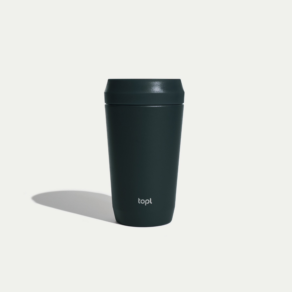 Picture of Topl 155398 20 oz Stainless Steel Tumbler, Charcoal