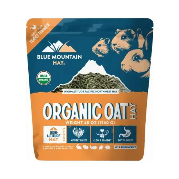 155128 48 oz Organic Meadow Hay Pet Treats