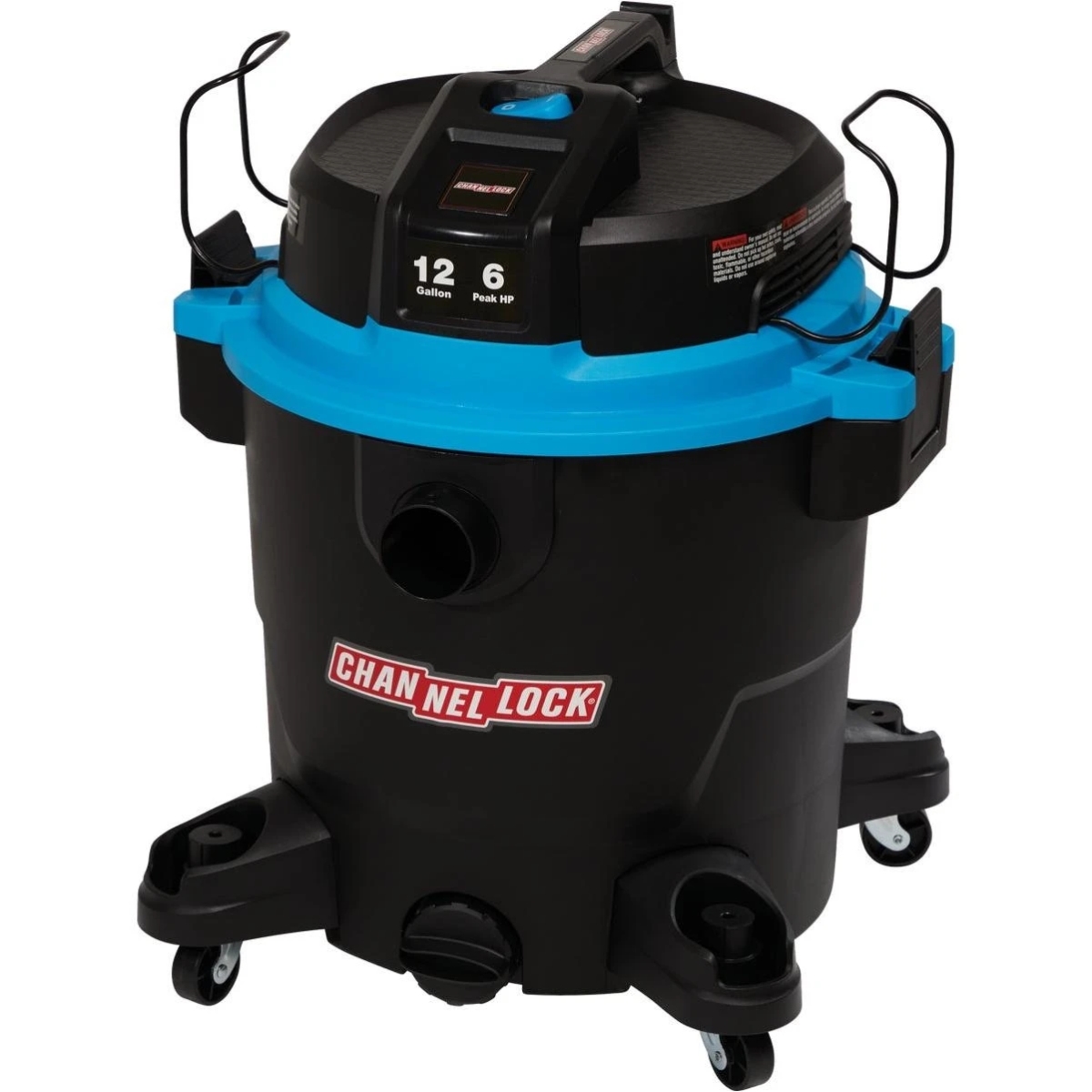 157256 12 gal Pro 6-Peak HP Wet & Dry Vacuum