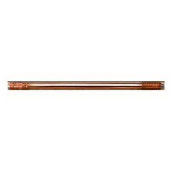 Ground Rod, 5/8 in Dia Nominal, 8 ft L, Copper-Bonded Steel