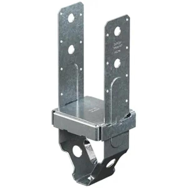 Simpson Strong Tie 157574 4 x 4 in. PBST ZMAX Galvanized Standoff Post Base for Posts, Black