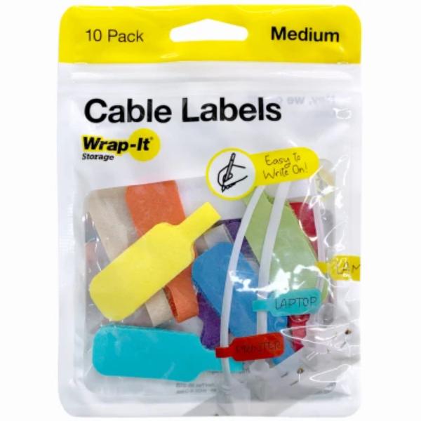 102315 Hook Cord Identifiers, Assorted Color - Pack of 6