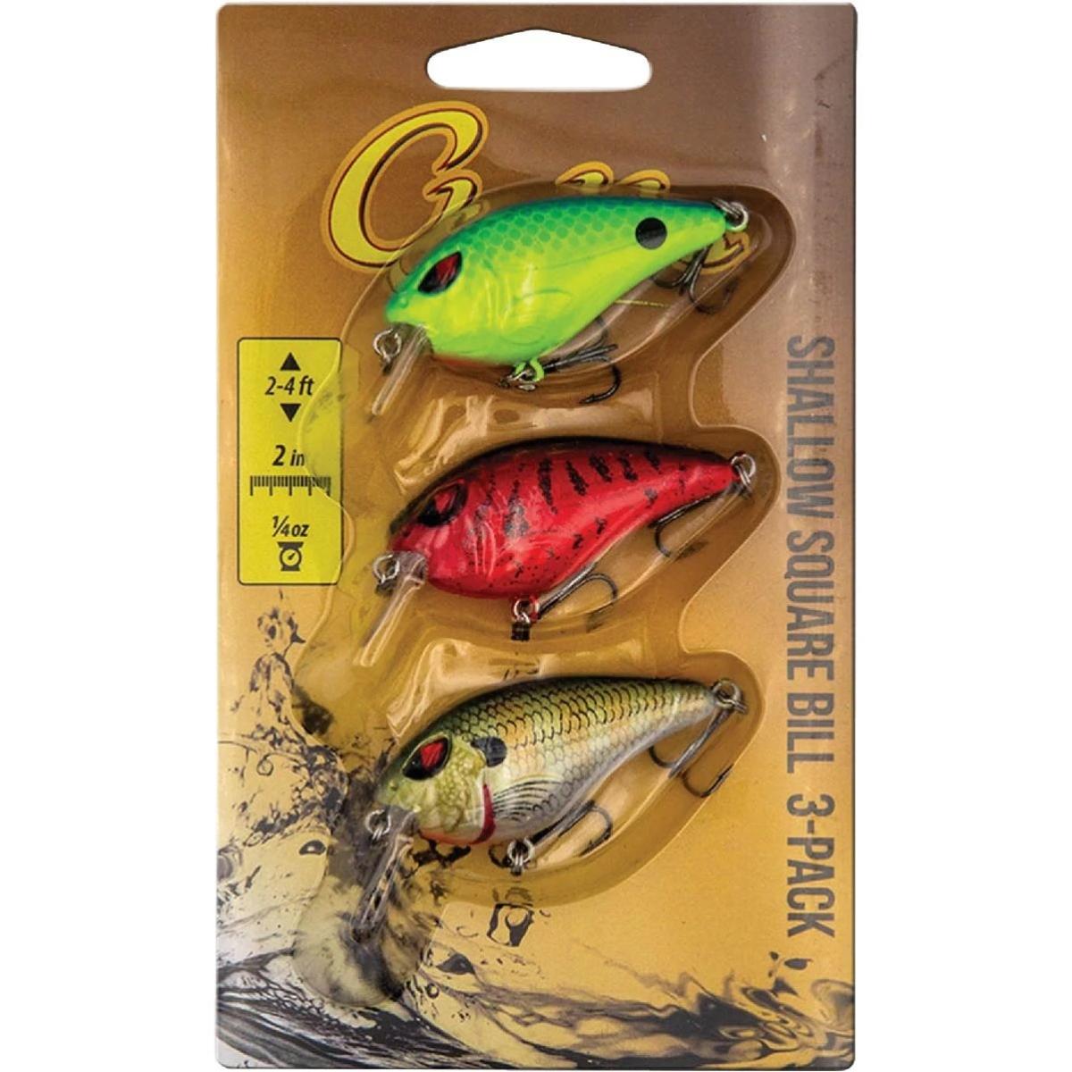 160993 1.25 in. Chubbs Shallow Square Bill Pro - 3 Piece