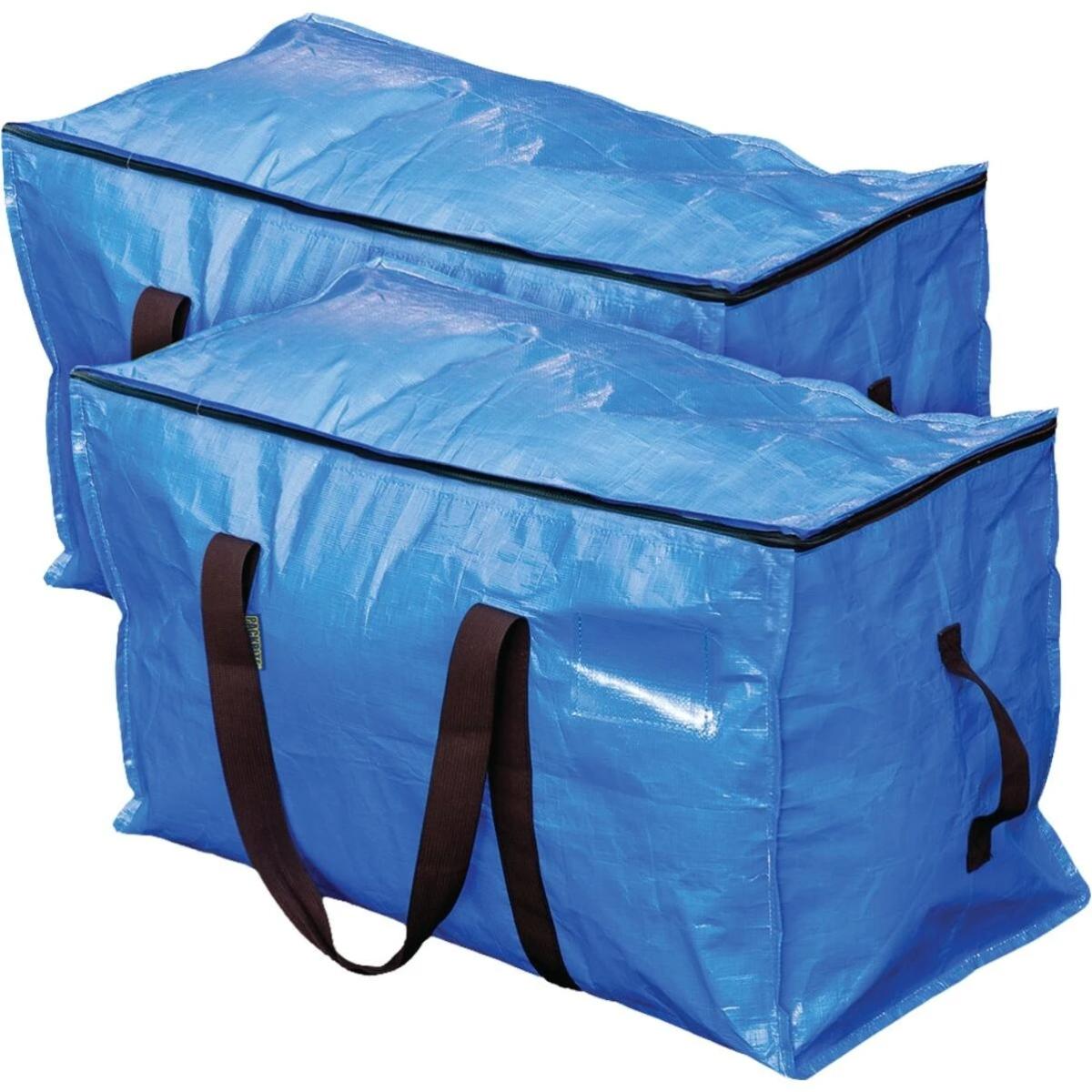 170266 High-Density Polyethylene Moving Bag, Extra Large - Pack of 2