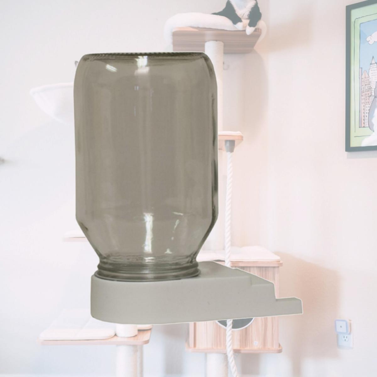 Picture of Harvest Lane Honey FEEDBBG-102 Entrance Bee Feeder With Glass Jar