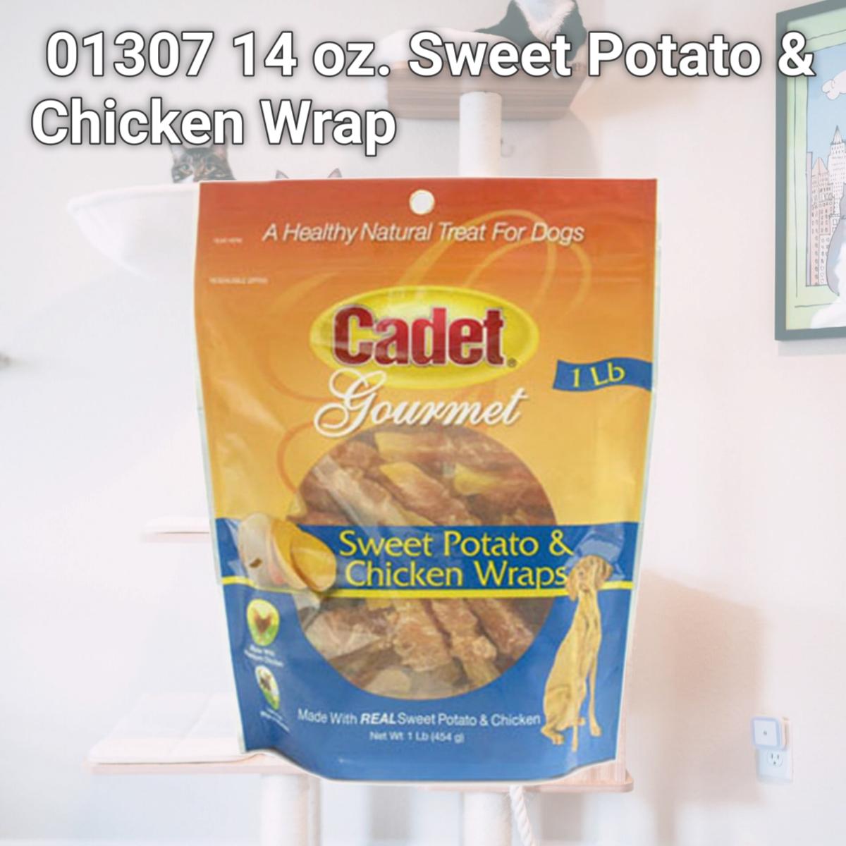 Picture of IMS Trading 01307 14 oz. Sweet Potato & Chicken Wrap