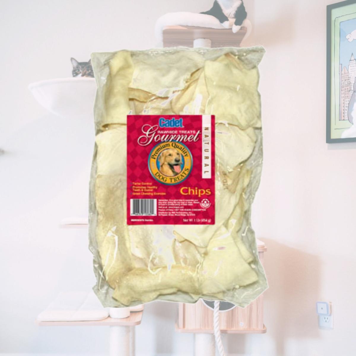 Picture of IMS Trading 10060-16 1 lbs. Natural Rawhide Chips