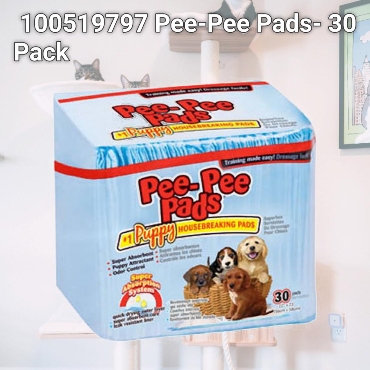 Picture of Pet Select 100519797 Pee-Pee Pads- 30 Pack