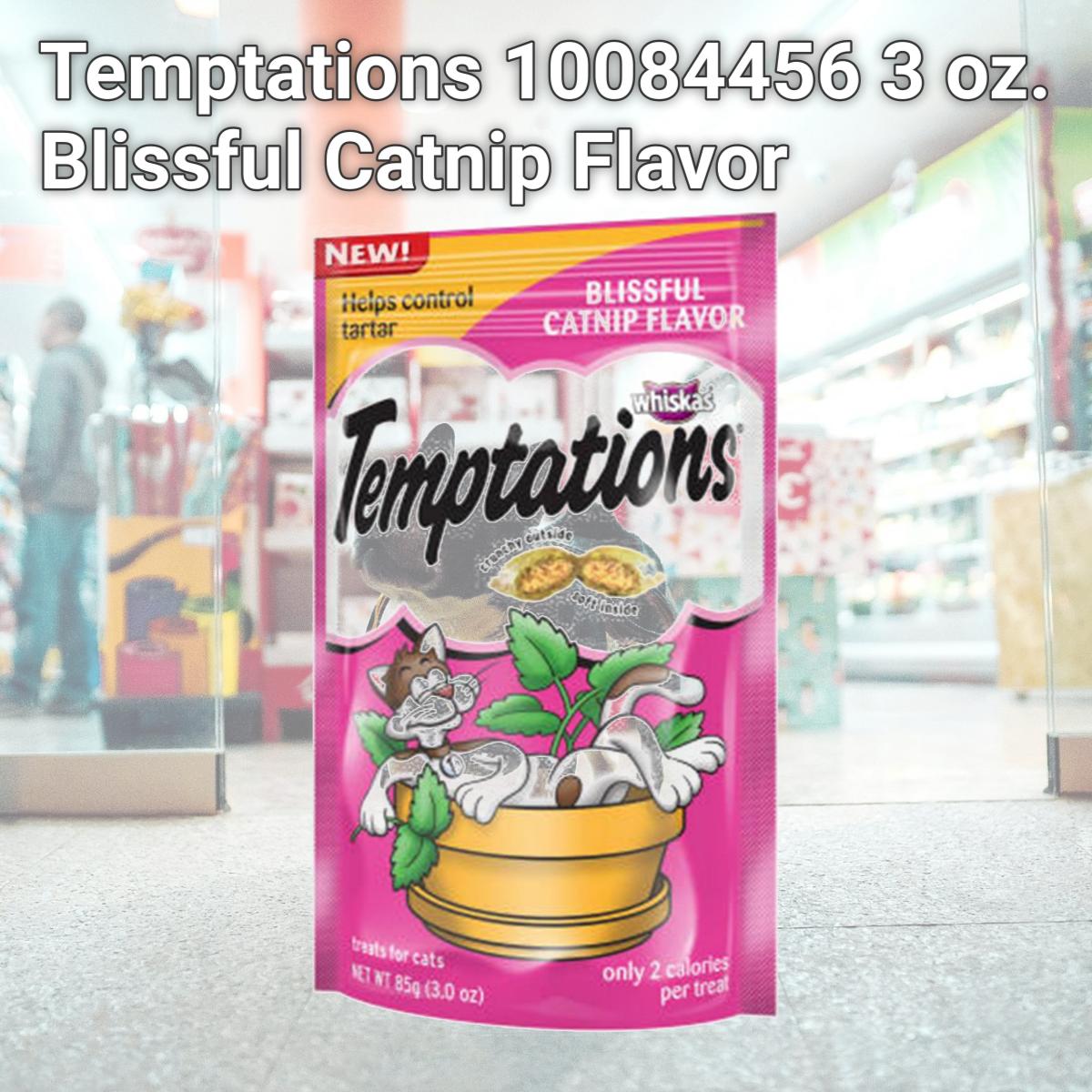 Picture of Whiskas Temptations 10084456 3 oz. Blissful Catnip Flavor