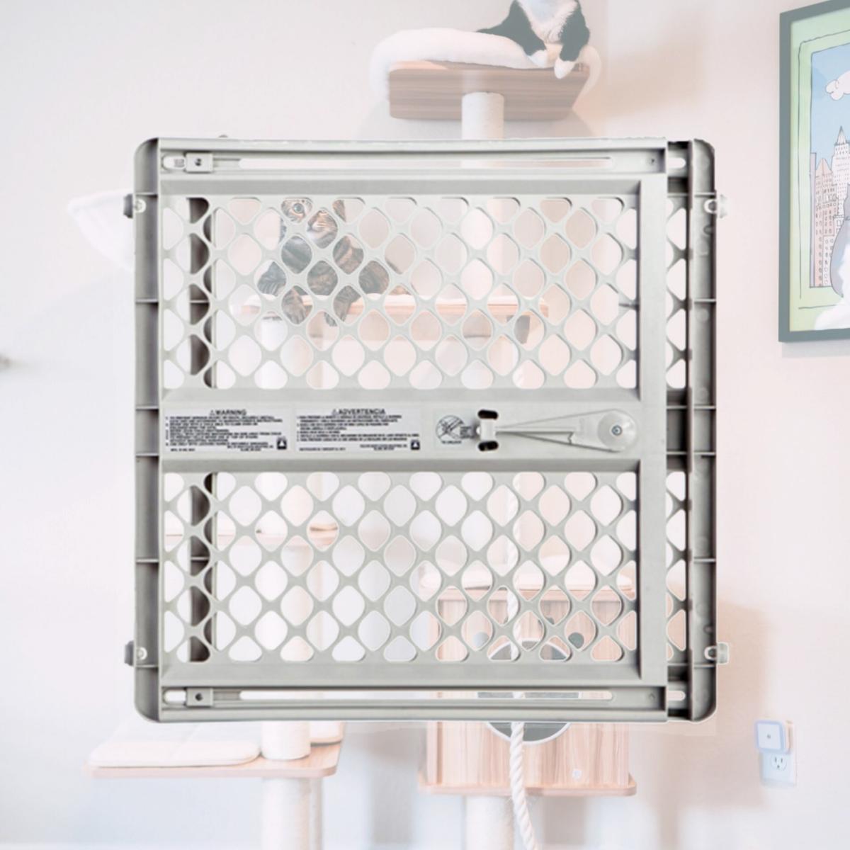 Picture of North States 8615 Supergate Light Gray Classic Gate