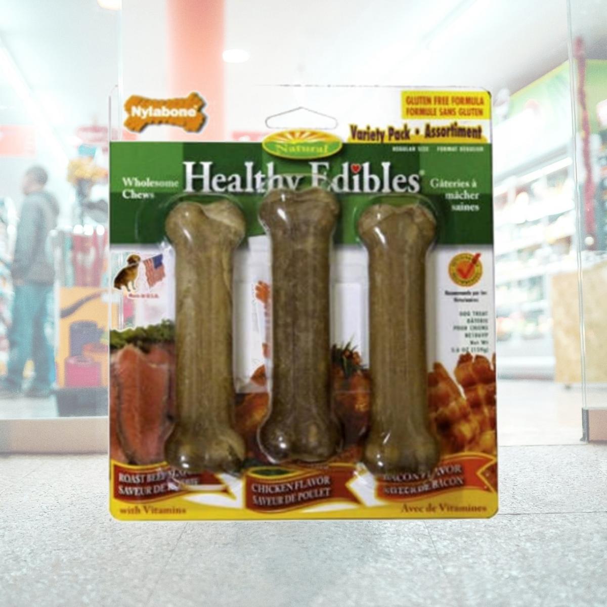 Picture of Nylabone NE106VPP Healthy Edibles- 3 Pack