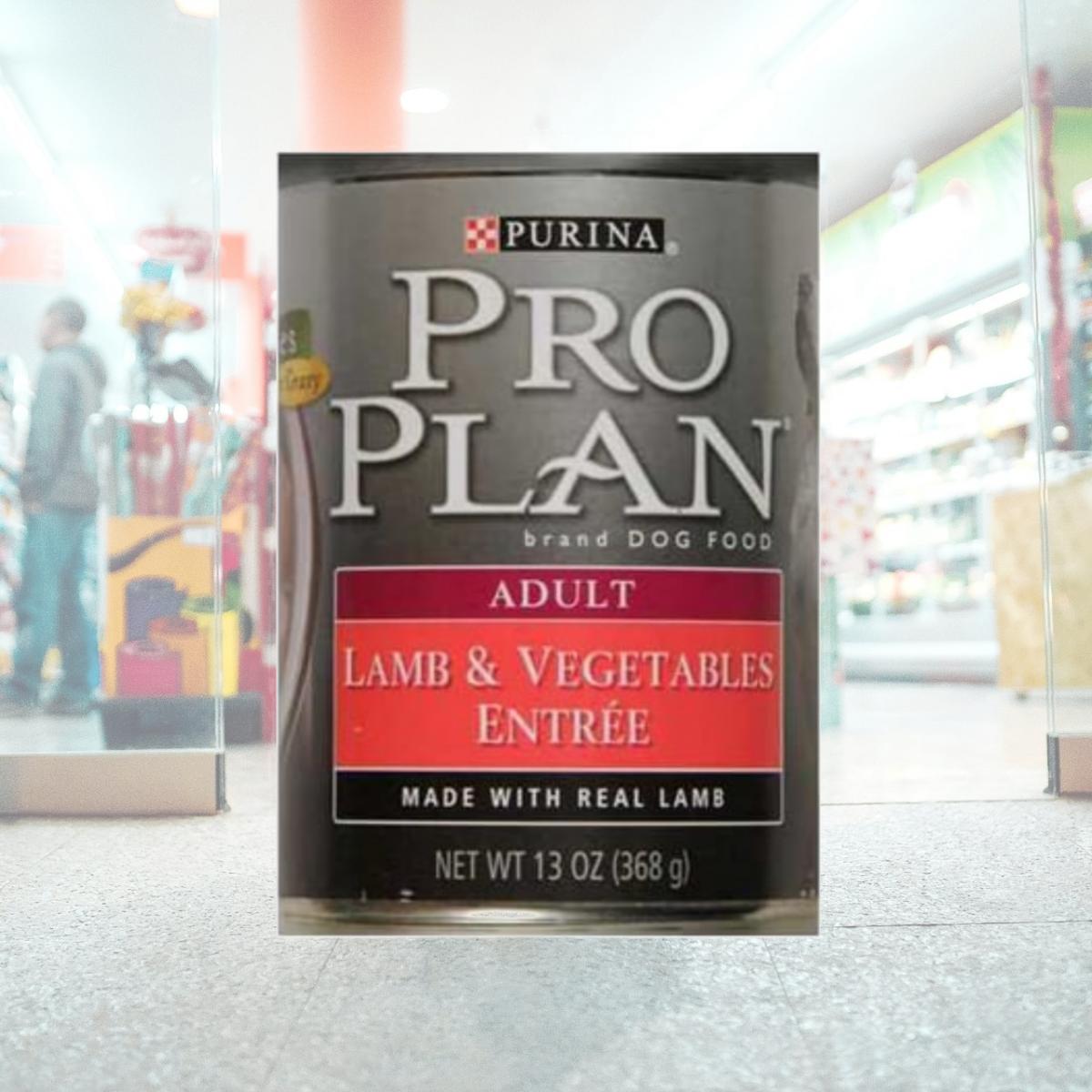 Picture of Purina 02777 Proplan Lamb & Vegetable Ground Dog Food - 13 oz.
