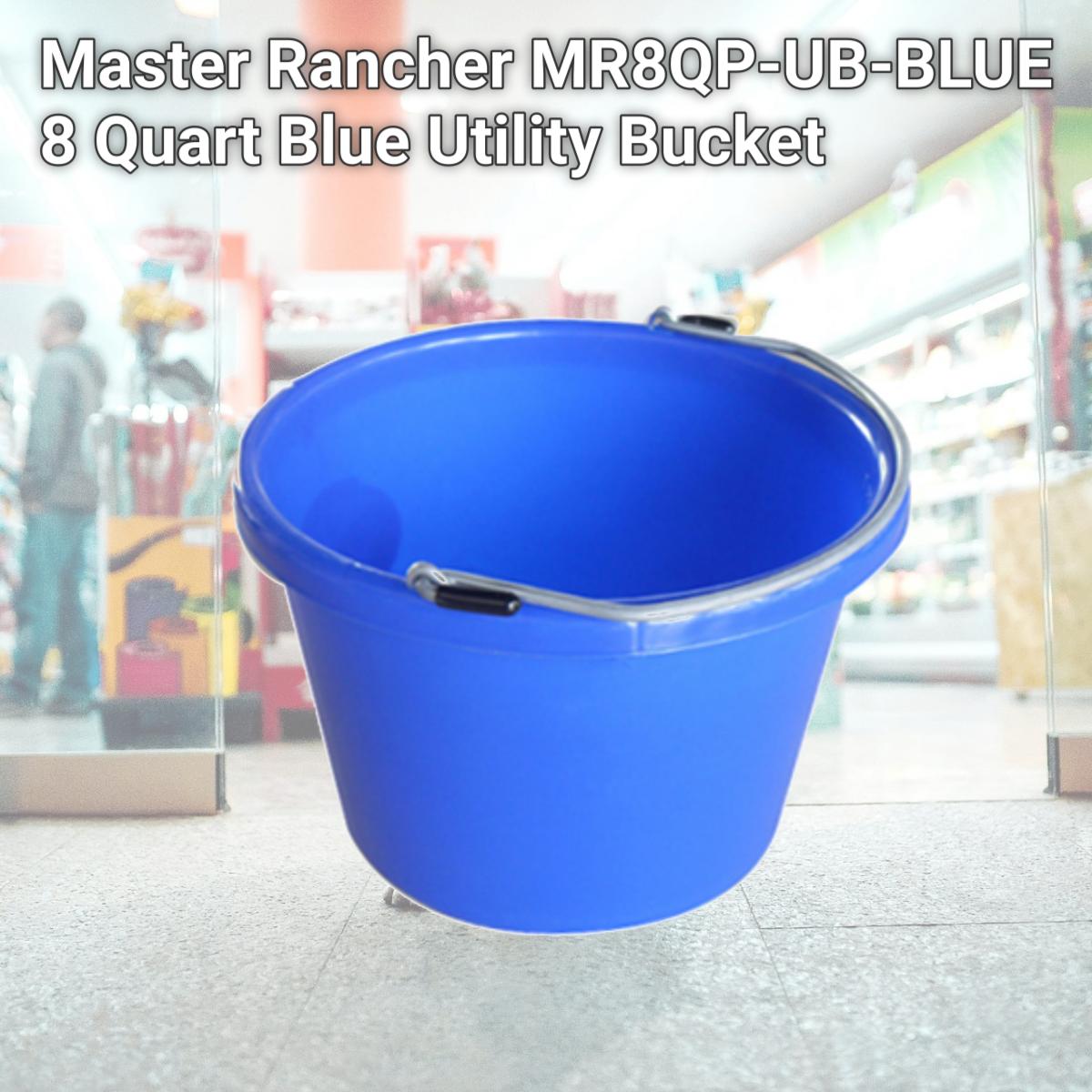 Picture of Master Rancher MR8QP-UB-BLUE 8 Quart Blue Utility Bucket