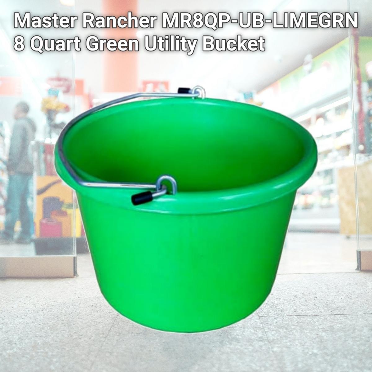 Picture of Master Rancher MR8QP-UB-LIMEGRN 8 Quart Green Utility Bucket