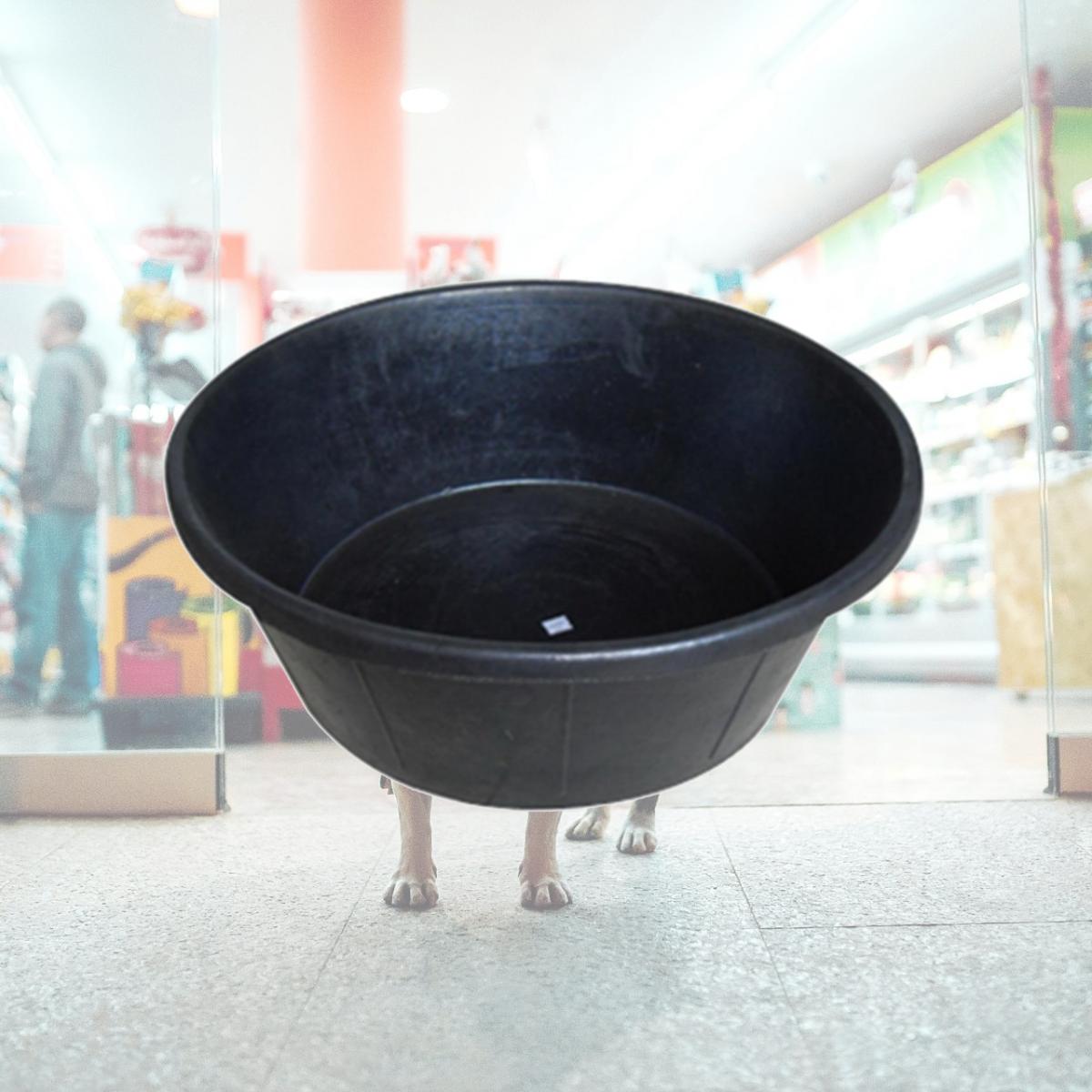 Picture of Master Rancher MR3GR-PAN-BLK 3 Gallon Rubber Feed Pan