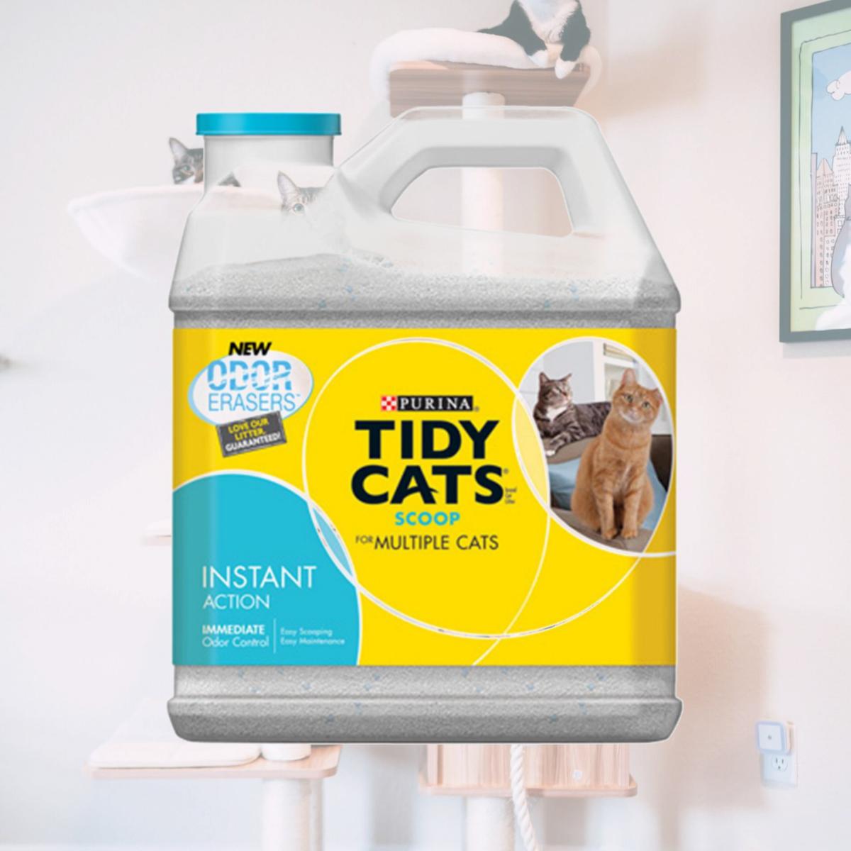 Picture of Tidy Cats 11720 Instant Action Scooping Cat Litter- 20 lbs.