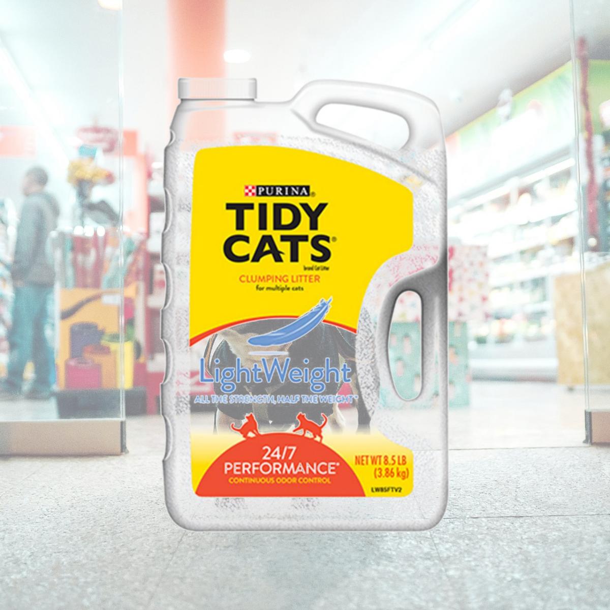 Picture of Tidy Cats 15366 24 by 7 Lightweight Performance Cat Litter- 8.5 lbs. Jug