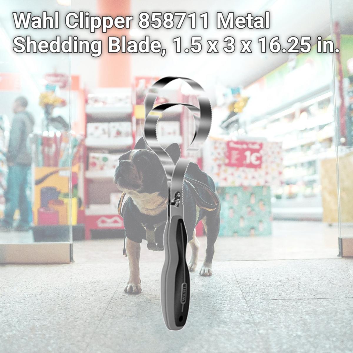 Picture of Wahl Clipper 858711 Metal Shedding Blade, 1.5 x 3 x 16.25 in.